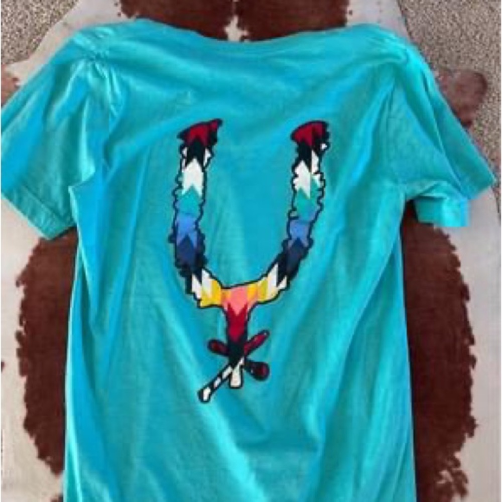 Teal Spur West Shirt